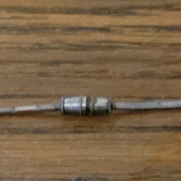 Rare vintage genuine turquoise gemstone nugget liquid silver choker. - Picture 7 of 7